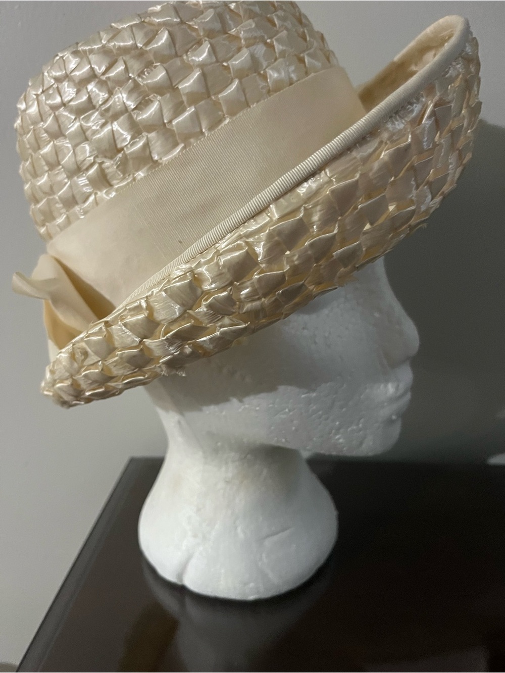 Vintage Belmar Cellophane Straw Hat — NY/Paris Label